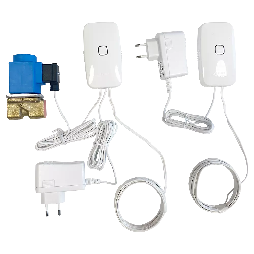 Wireless leakage switch, one valve 1/2"
