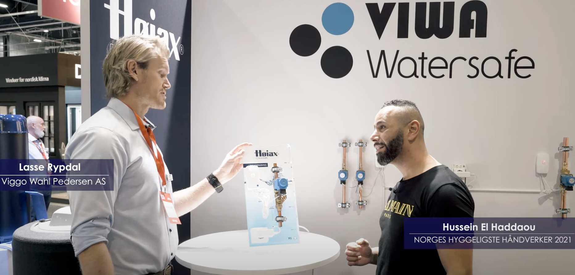 Load video: Demonstration of VIWA Watersafe